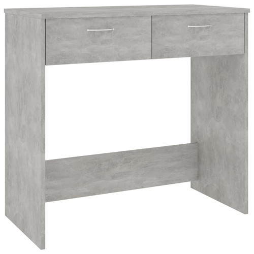 Desk concrete grey - grey, engineered