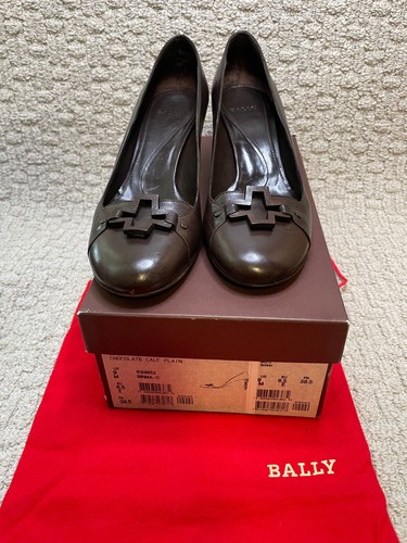 Bally chocolate brown calf - chocolate,