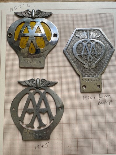 Vintage badges including - badges,,
