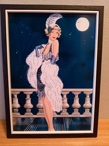 Art deco woman - deco, fashion