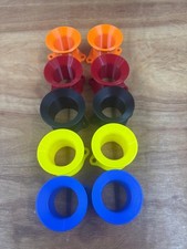 2x Velocity stack ram air  dcoe throttle body carb itb weber dellorto 40 45 48mm