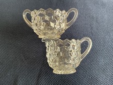 Fostoria American Cube Glass