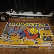 1990s DEKKERTOYS CHEMISTRY SET 100. Box & Instructions. MADE IN ENGLAND