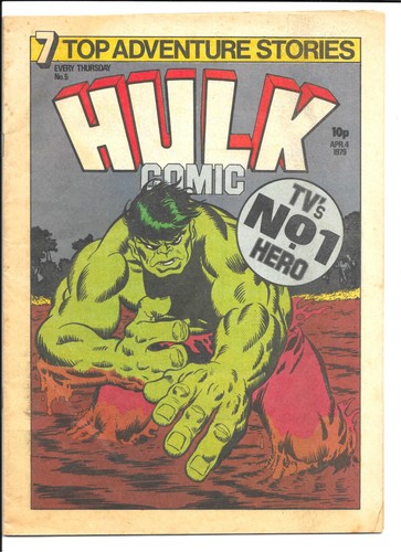 Hulk comic apr 4th 1979 - hulk,