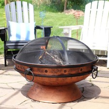 30 in Raised Outdoor Fire Pit