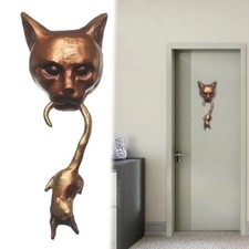 Cat and Mouse Door Knocker or