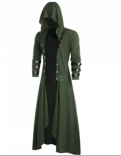 Mens gothic trench coat - gothic,