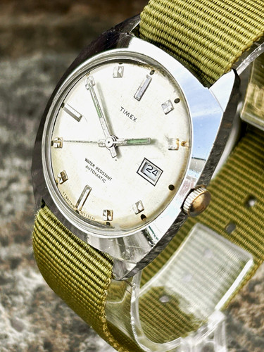 Timex automatic linen dial - timex,