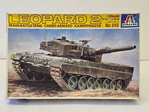 Italeri leopard main battle - 2,