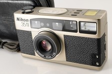 Meter works! [NEAR MINT /case] Nikon 35 Ti Point & Shoot Film Camera From JAPAN