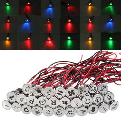 16mm led dash panel - 8-16mm,