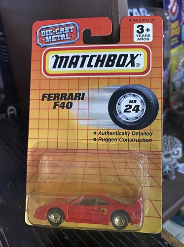 Vintage 1993 matchbox ferrari - vintage,