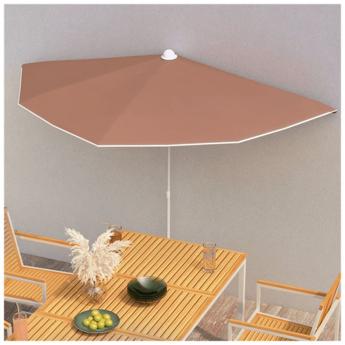 Garden parasol terracotta - garden,