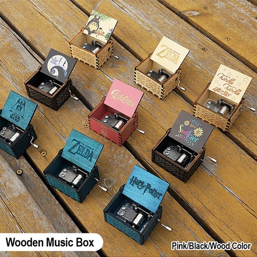 Styles wooden music - 18, box
