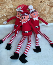 12 Inch Long Leg Soft Body Vinyl Face Elf with Hat OR Make Your Own (pack 3)
