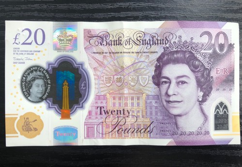 Polymer note aa58 505472 - £20,