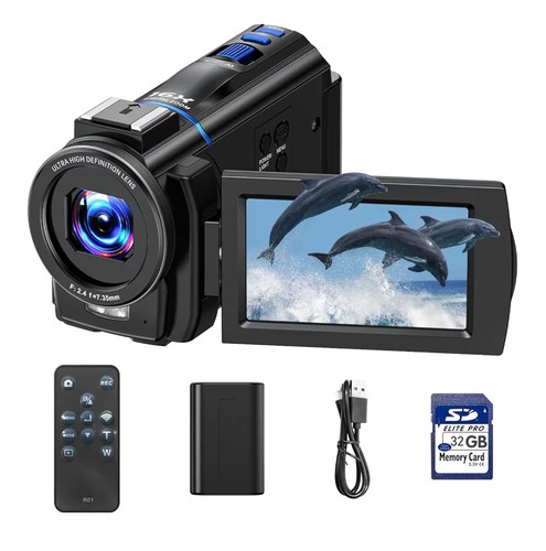 Video camera camcorder 48mp - camera,