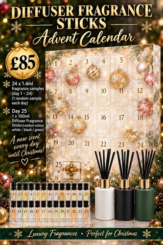 100ml diffuser advent calendar - advent,