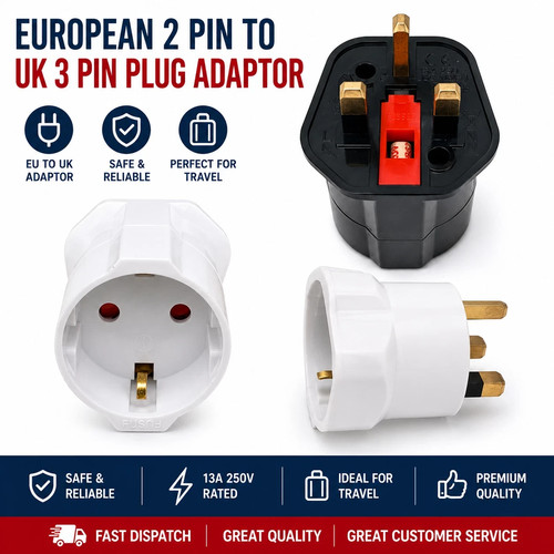 European pin 3 - 2-pin, to