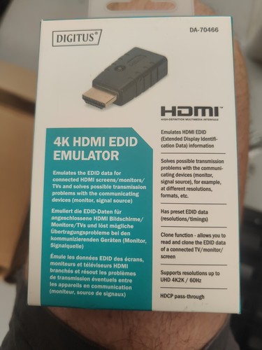 Digitus hdmi edid - digitus, 4k