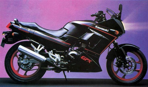 Kawasaki gpx250r ninja 250r - gpx250r,