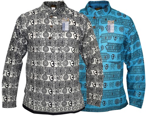 Printed casual cotton - om,