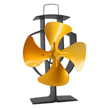 Gold 4 Blade Heat Powered
