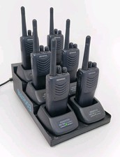Set of 6 Kenwood Protalk TK-3000 (TK-3501) 4W UHF Walkie-Talkie Radio w/ charger