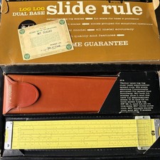 Pickett Slide Rule Dual Base