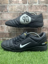 Nike Total 90 III TF Football Shoes Size 11 UK Black Astro Turf Classic Mint Con