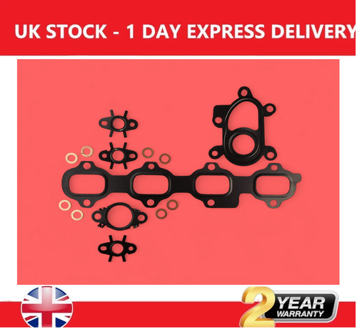Turbocharger gasket kit for