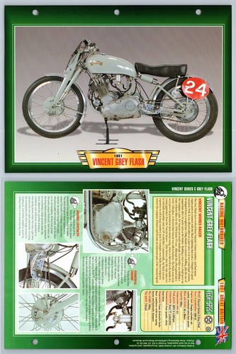 Vincent grey flash 1951 - vincent,