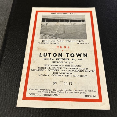 1964 1965 workington - ,