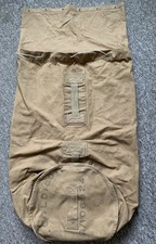 Vintage Royal Navy Kit Bag 80/90s Sea Bag Duffle Canvas Navy Issue