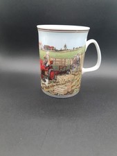 Classic Round Bailing Zetor Red Tractor Mug/Cup by Allis Chalmers Tractor Gift