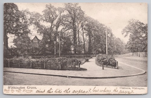Antique postcard manchester - antique,
