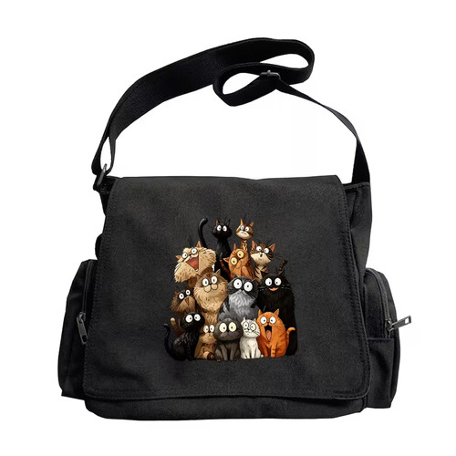 Retro tote crossbody messenger - crossbody,