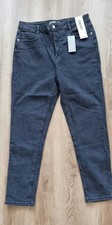 Asda george black denim skinny - black,