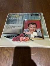 Jim Reeves Moonlight and Roses Vinyl LP Record (1964) Rare Excellent Condition