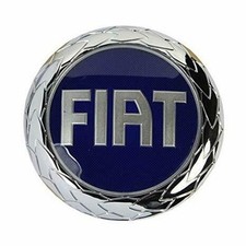 Fiat Logo Emblem Blue 95mm for Grande Punto Idea Croma Stilo