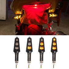 4x Motorcycle Turn Signal LED Indicator Light 10mm For Hyosung GT 250R 650R 125R
