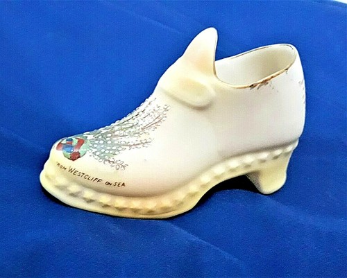 Old lucky white heather shoe - lucky,
