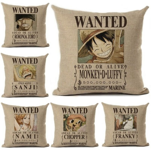 Anime cushion cover linen one - cushion,