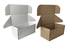 WHITE BROWN 8 x 4 x 4"