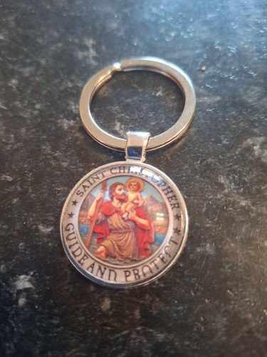 Saint christopher keyrings - saint,