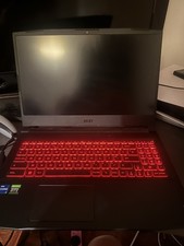 MSI Katana GF66 Gaming Laptop 15.6" 144Hz, I7 11800H, RTX 3060, 16GB RAM