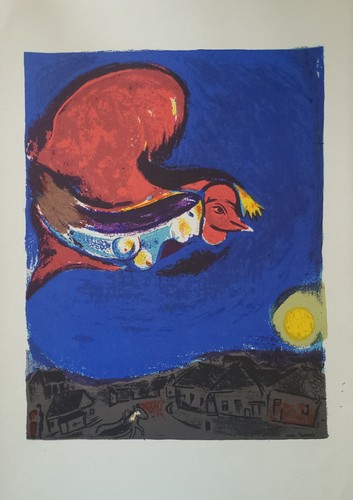 Marc chagall lithograph - marc,