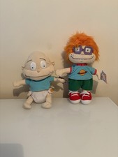 Rugrats Tommy & Chucky Nanco 2000 Plush Soft Toys With Tags