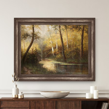 Extra Large Autumn Forest Oil
