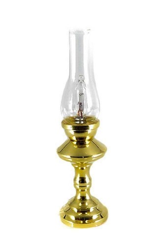 Dolls house brass - brass, hurricane